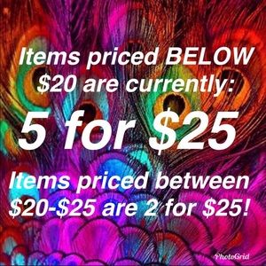 🌼🌼❤️❤️5 for $25🌼🌼❤️❤️